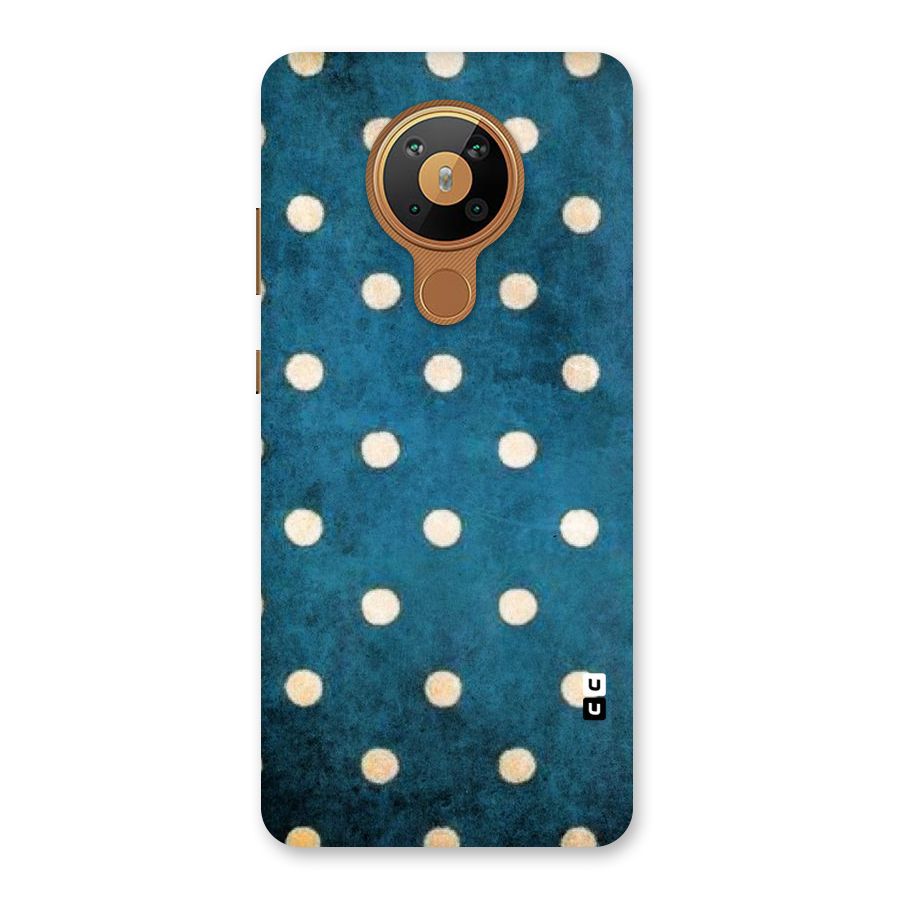 Classic Blue Polka Back Case for Nokia 5.3