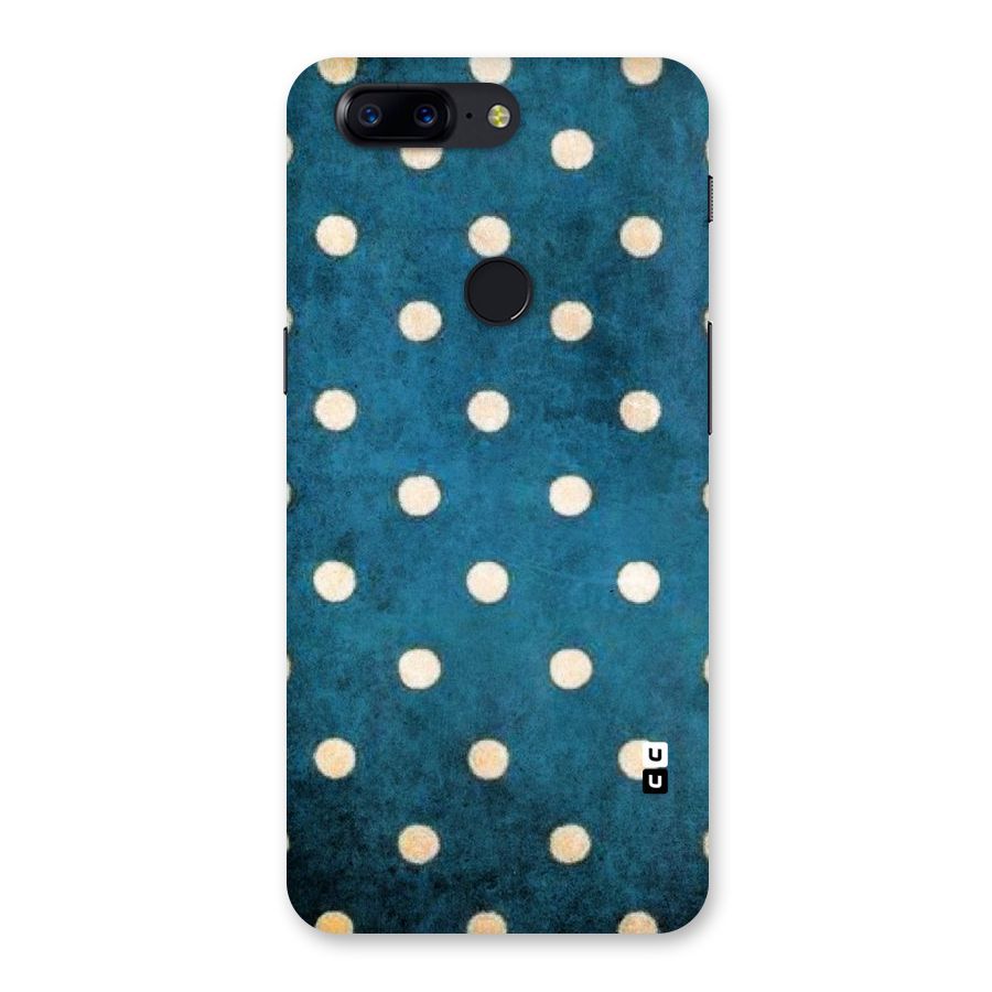 Classic Blue Polka Back Case for OnePlus 5T