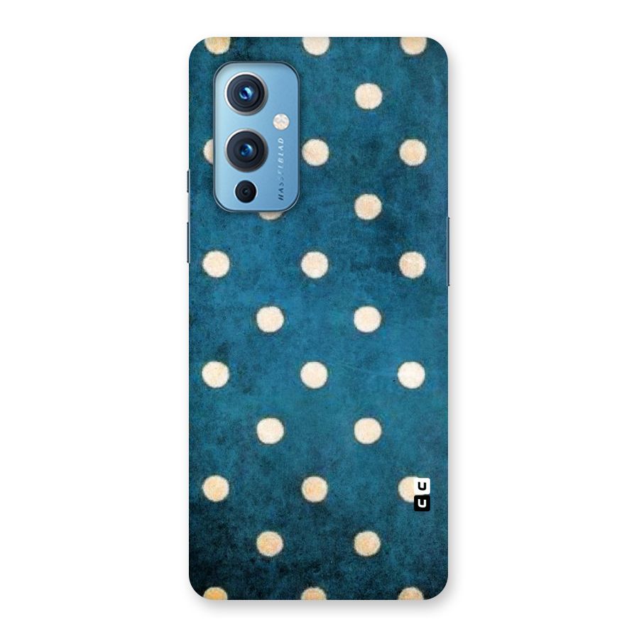 Classic Blue Polka Back Case for OnePlus 9