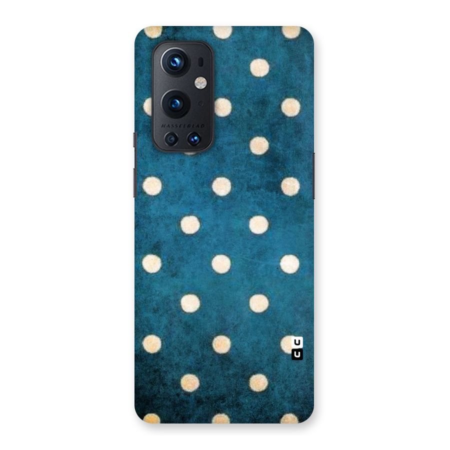 Classic Blue Polka Back Case for OnePlus 9 Pro