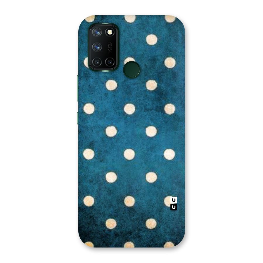 Classic Blue Polka Back Case for Realme 7i