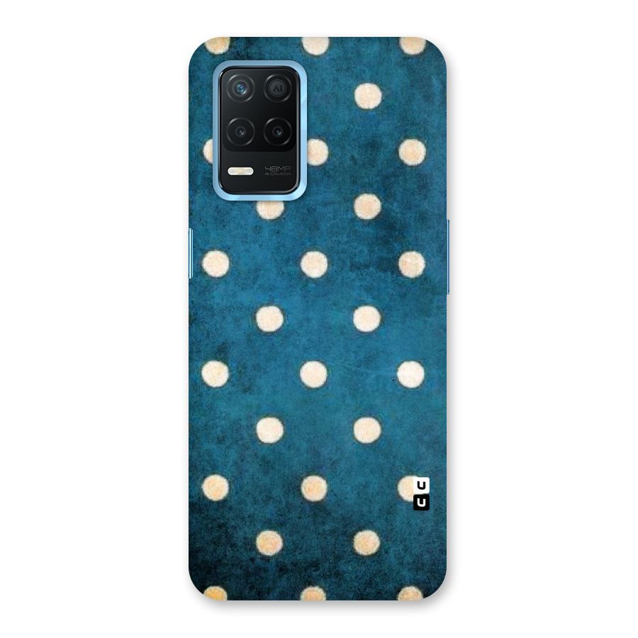Classic Blue Polka Back Case for Realme Narzo 30 5G