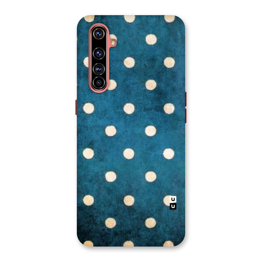 Classic Blue Polka Back Case for Realme X50 Pro