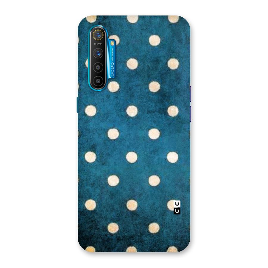 Classic Blue Polka Back Case for Realme XT