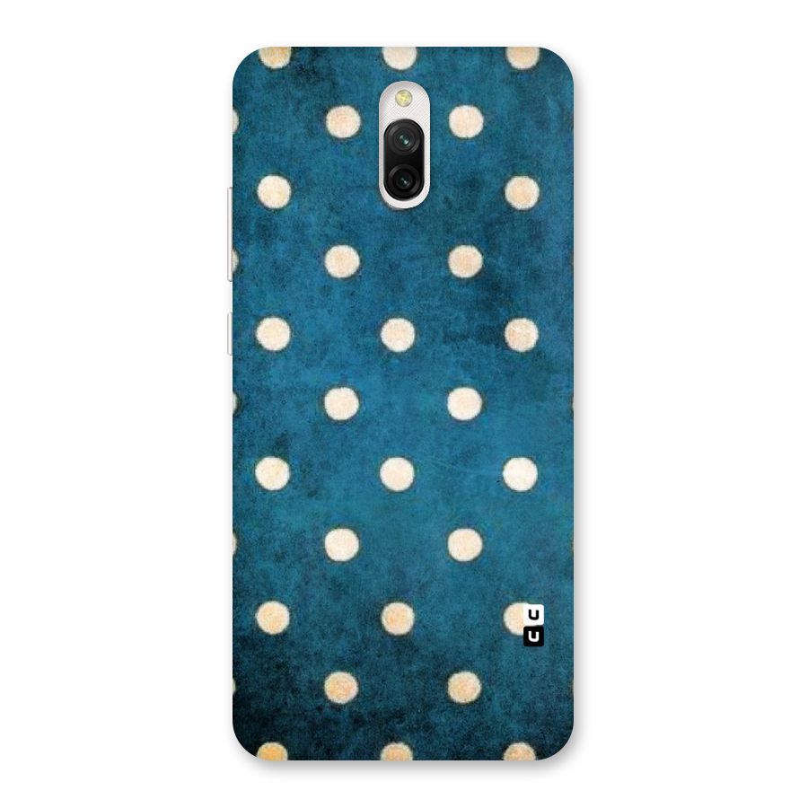 Classic Blue Polka Back Case for Redmi 8A Dual