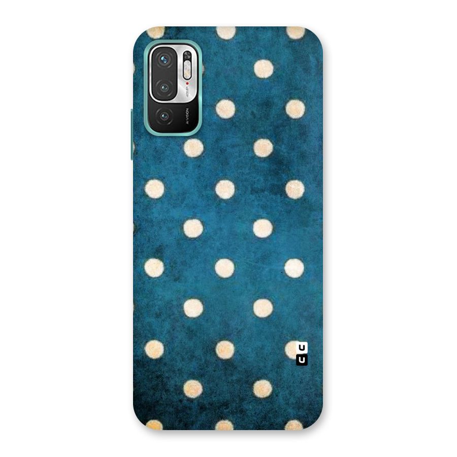Classic Blue Polka Back Case for Redmi Note 10T 5G