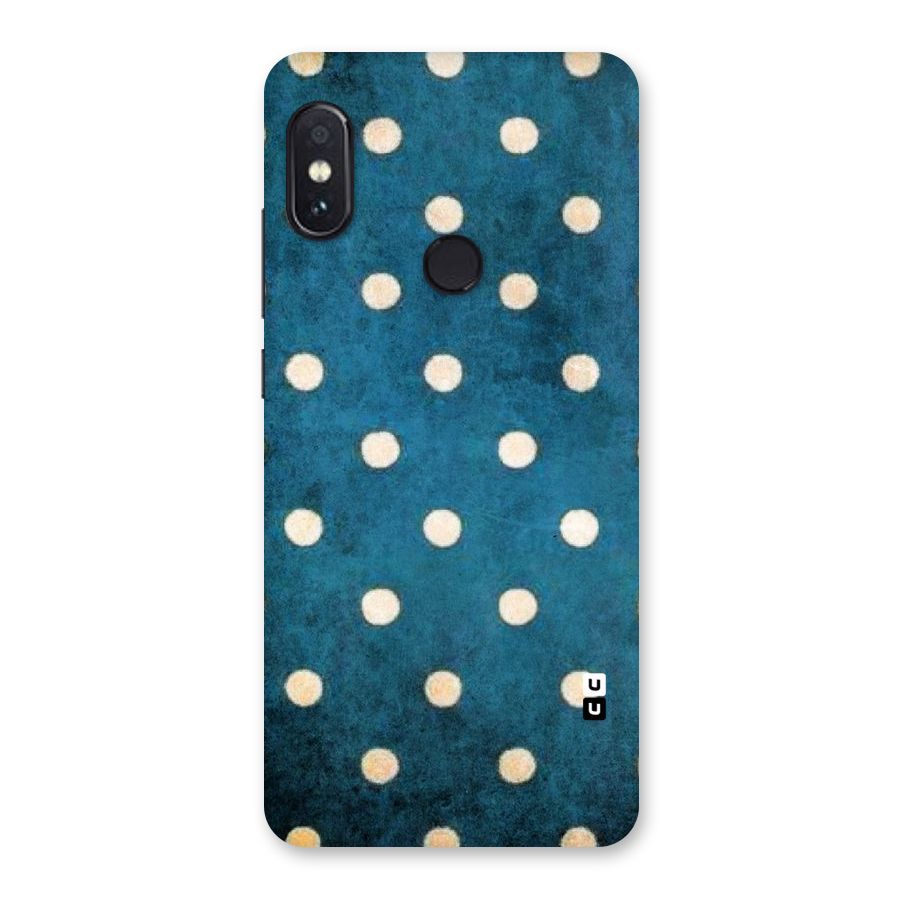 Classic Blue Polka Back Case for Redmi Note 5 Pro