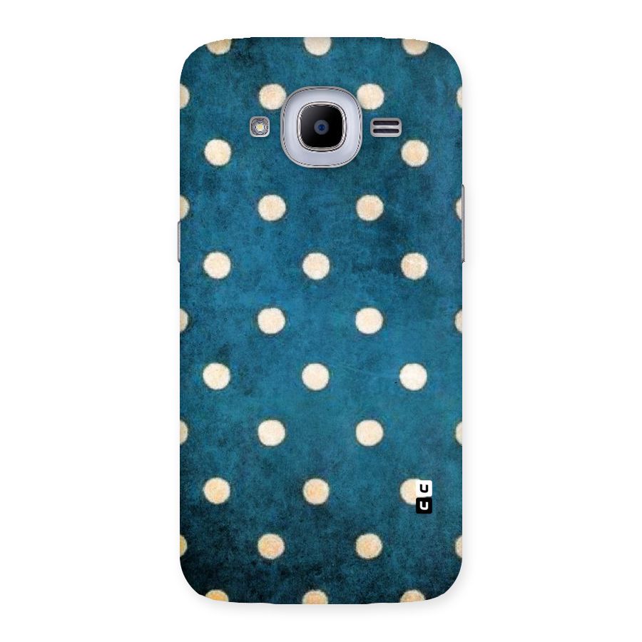 Classic Blue Polka Back Case for Samsung Galaxy J2 2016