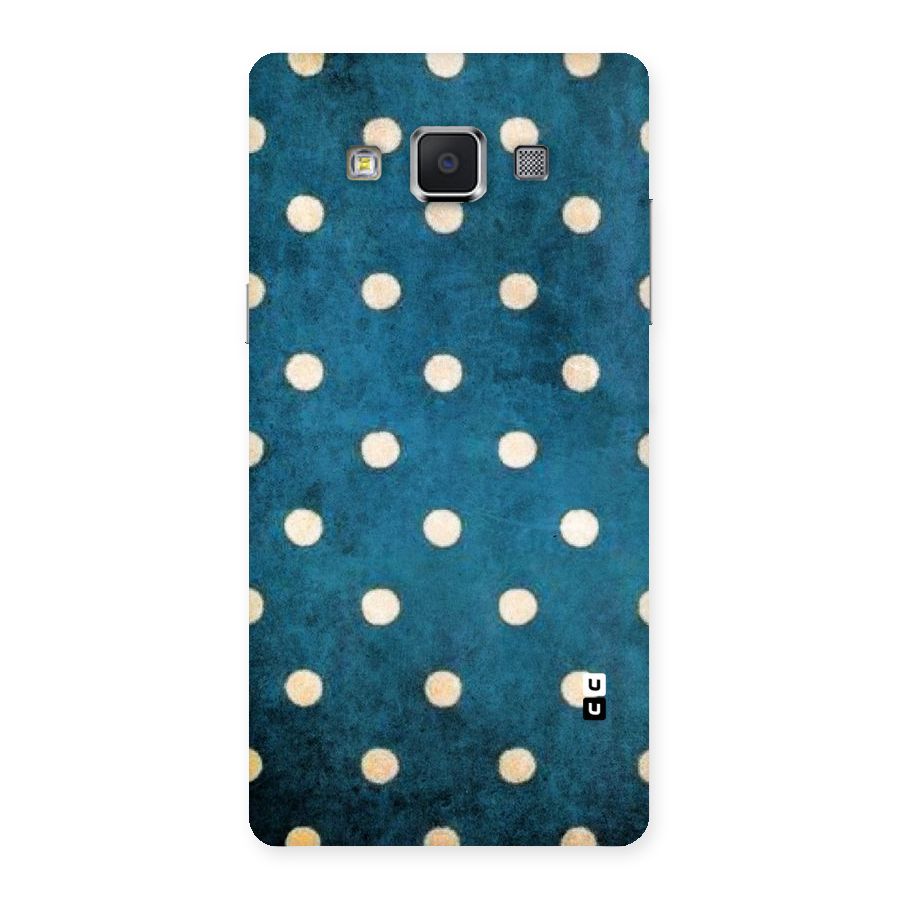 Classic Blue Polka Back Case for Samsung Galaxy A5