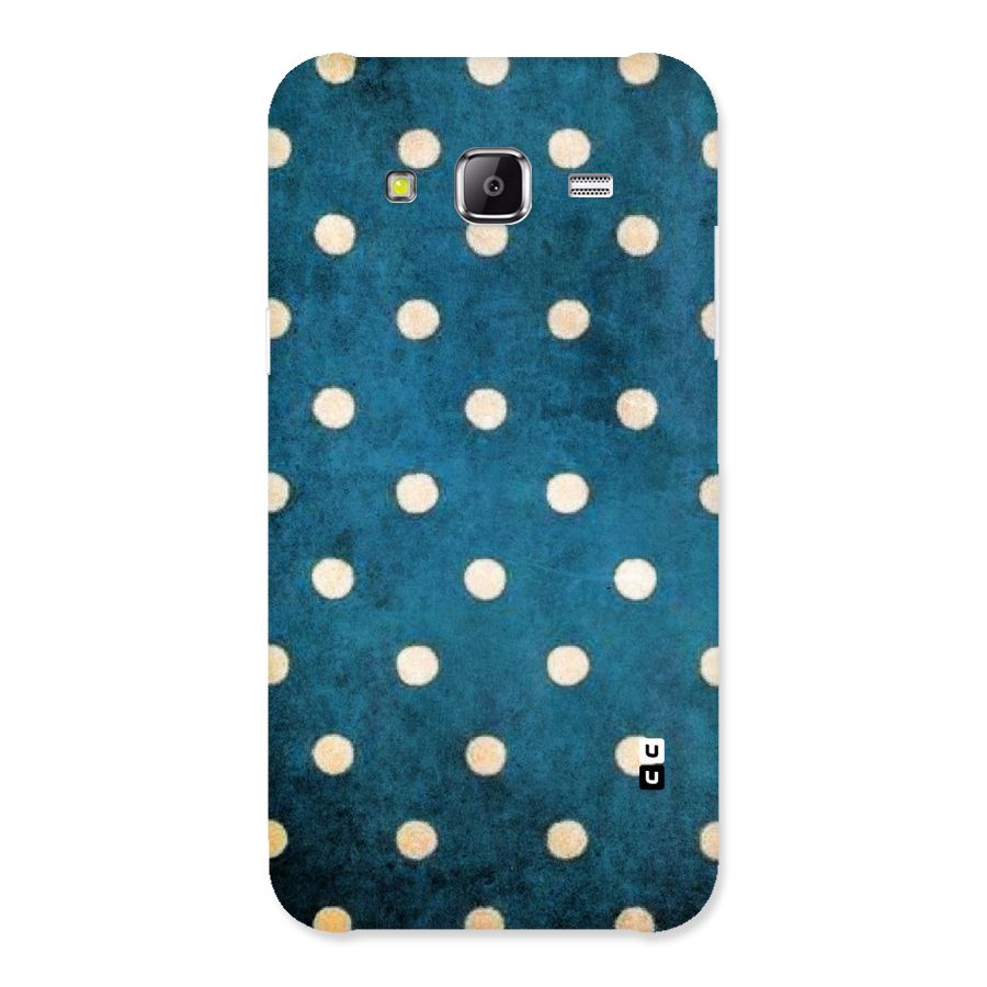 Classic Blue Polka Back Case for Samsung Galaxy J2 Prime