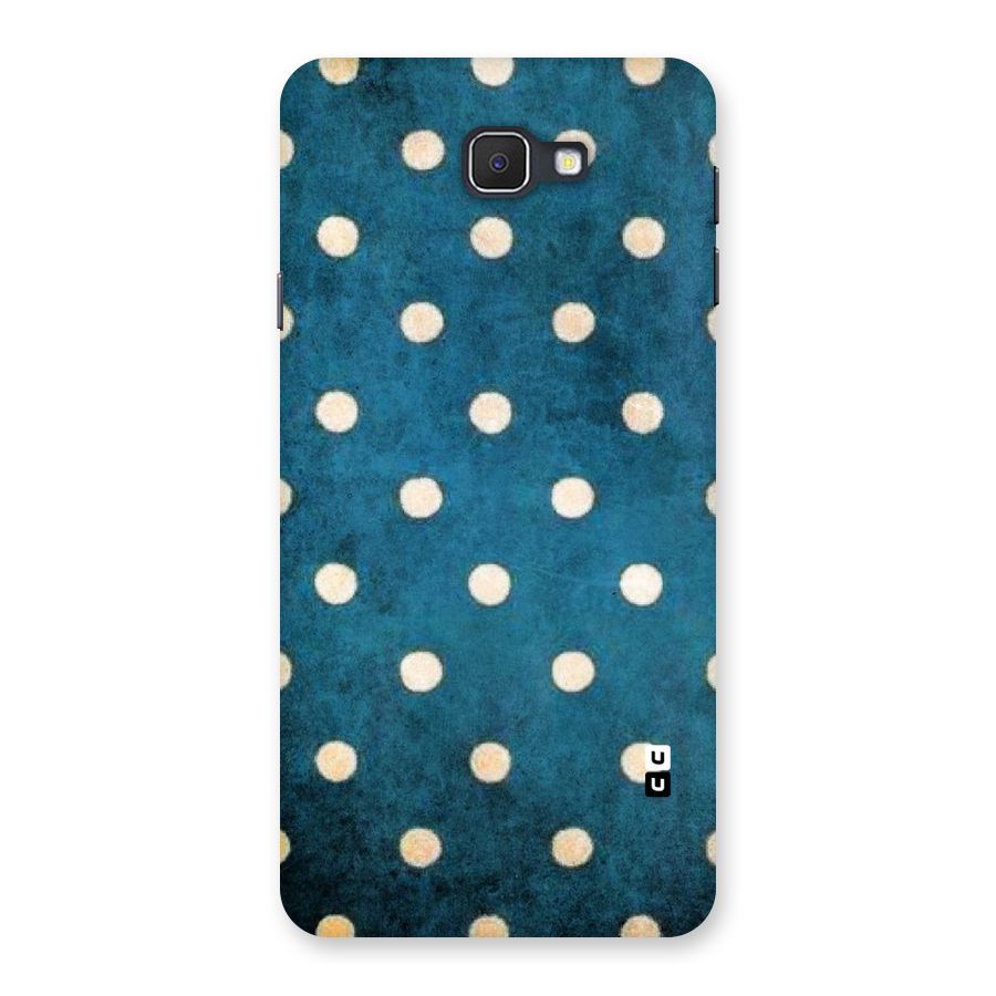 Classic Blue Polka Back Case for Samsung Galaxy J7 Prime