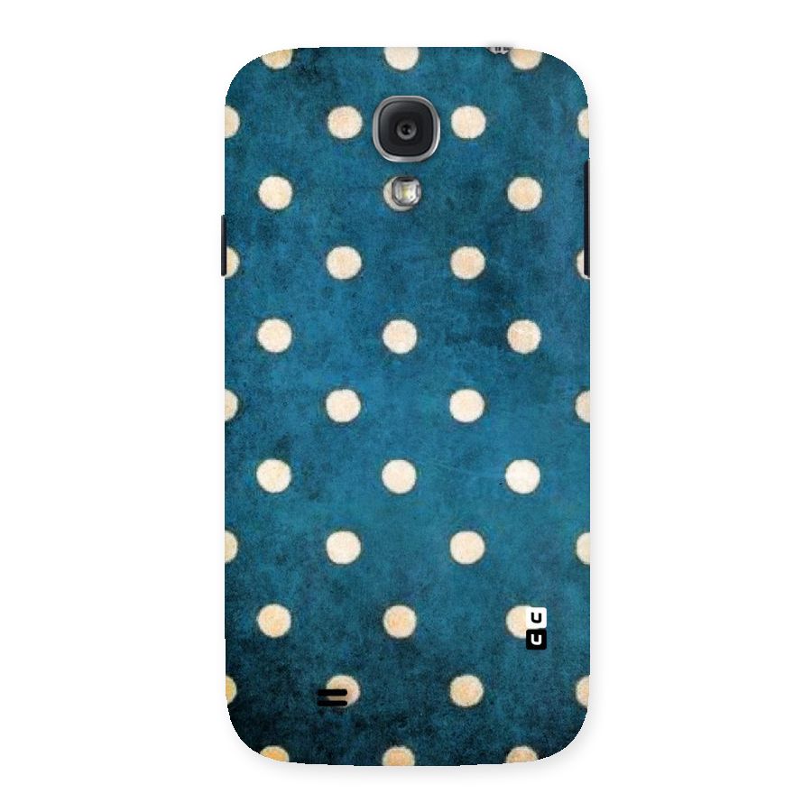Classic Blue Polka Back Case for Samsung Galaxy S4