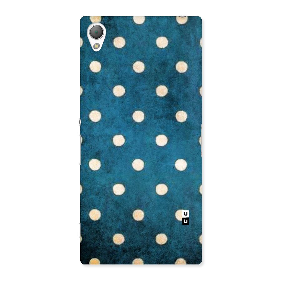 Classic Blue Polka Back Case for Sony Xperia Z3
