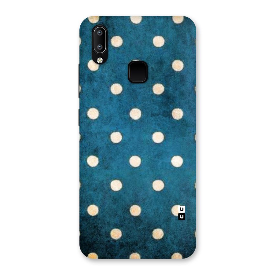 Classic Blue Polka Back Case for Vivo Y93