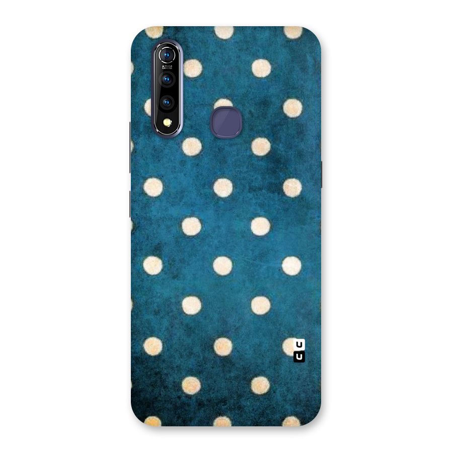 Classic Blue Polka Back Case for Vivo Z1 Pro