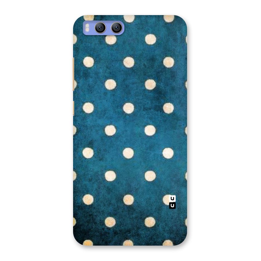 Classic Blue Polka Back Case for Xiaomi Mi 6