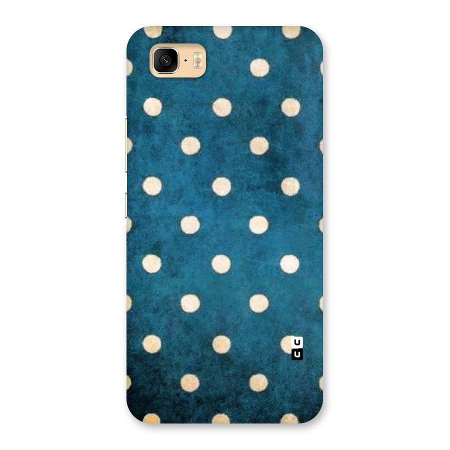 Classic Blue Polka Back Case for Zenfone 3s Max