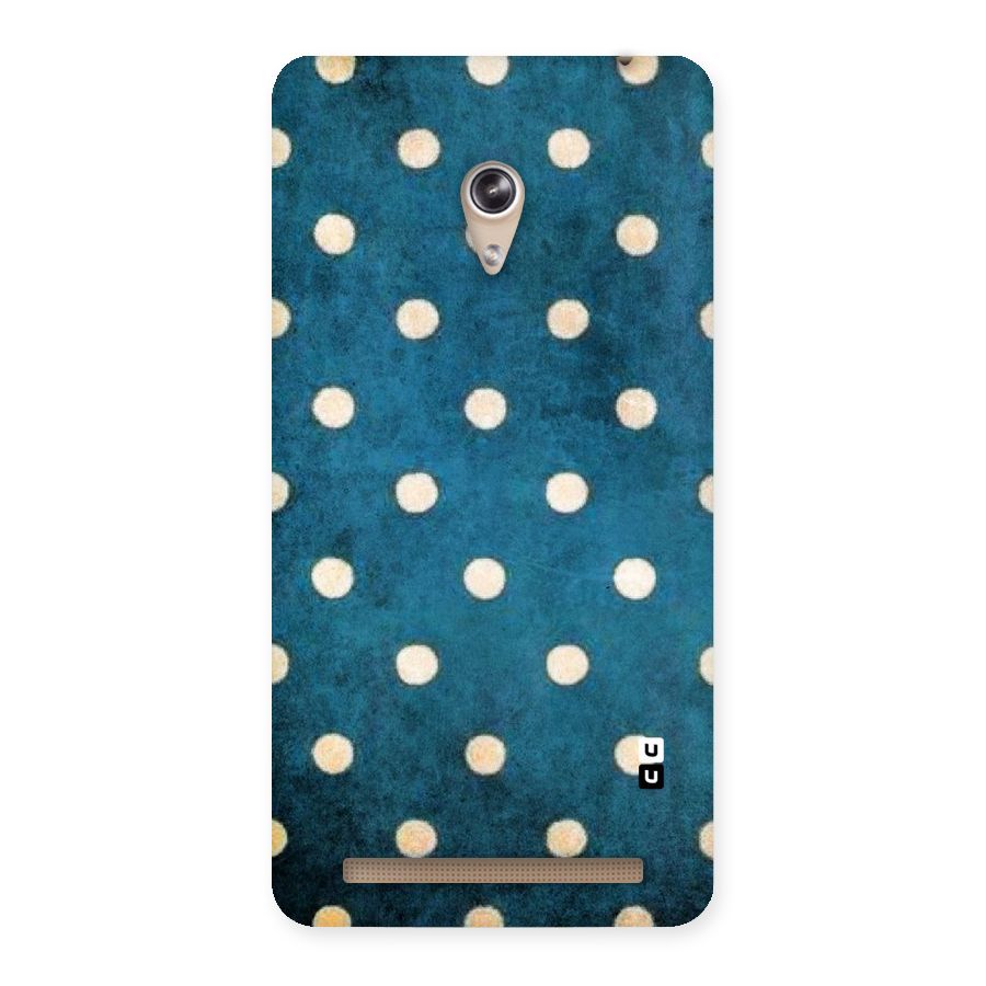 Classic Blue Polka Back Case for Zenfone 6