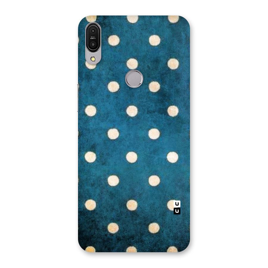 Classic Blue Polka Back Case for Zenfone Max Pro M1