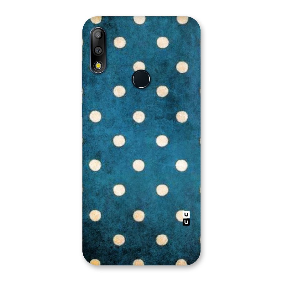 Classic Blue Polka Back Case for Zenfone Max Pro M2