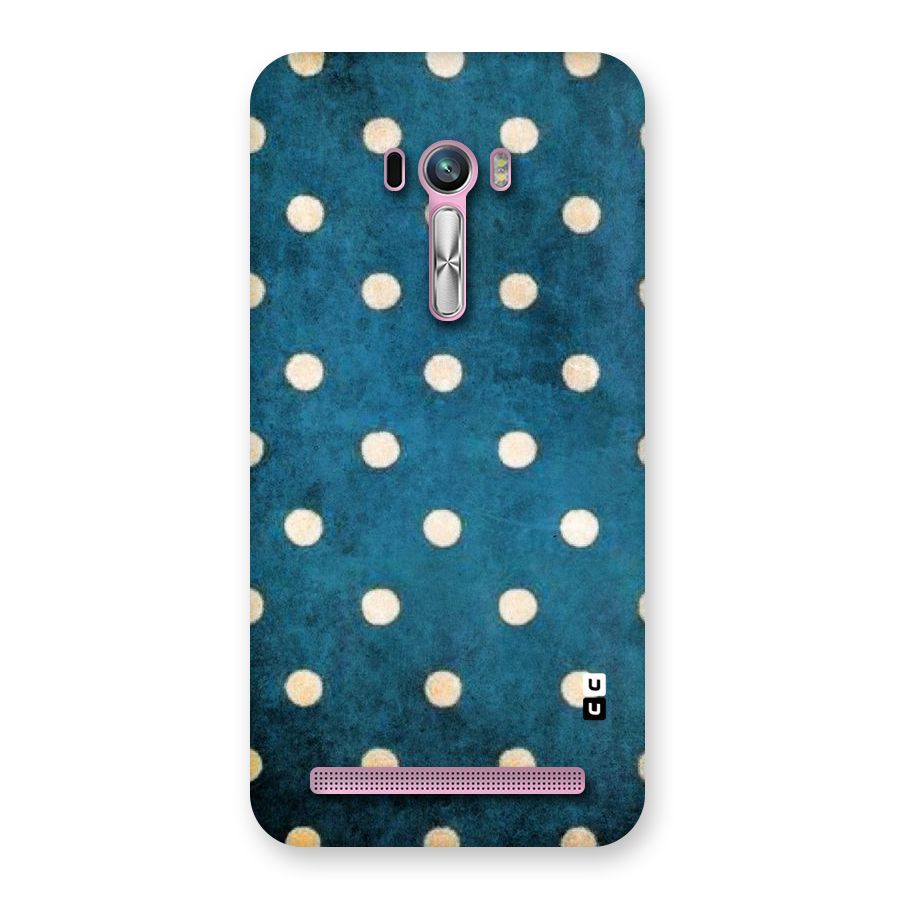 Classic Blue Polka Back Case for Zenfone Selfie