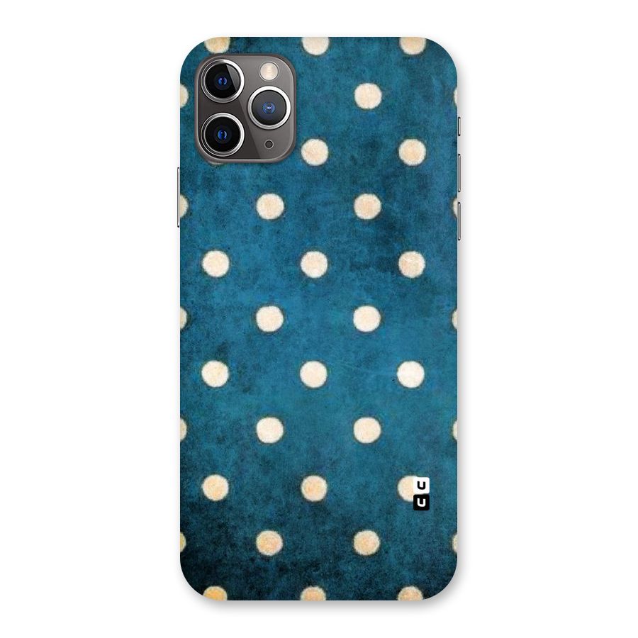 Classic Blue Polka Back Case for iPhone 11 Pro Max