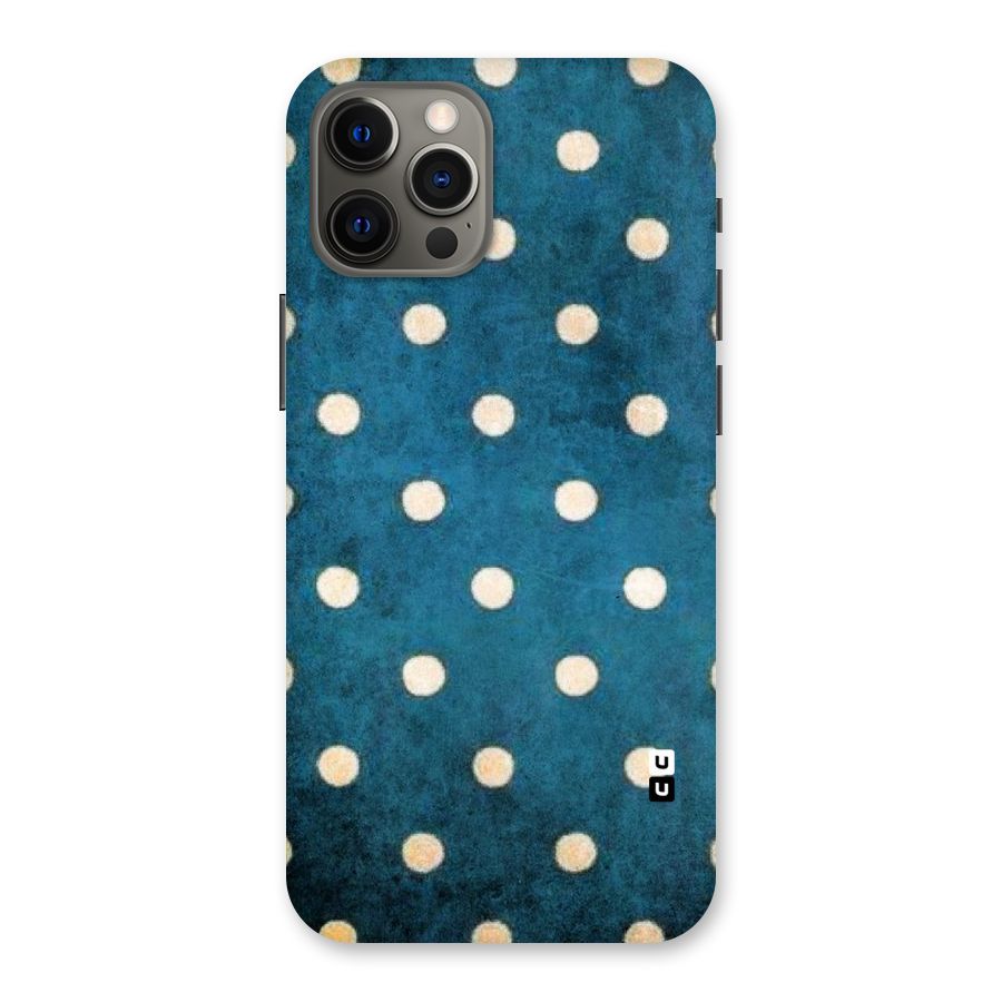 Classic Blue Polka Back Case for iPhone 12 Pro Max