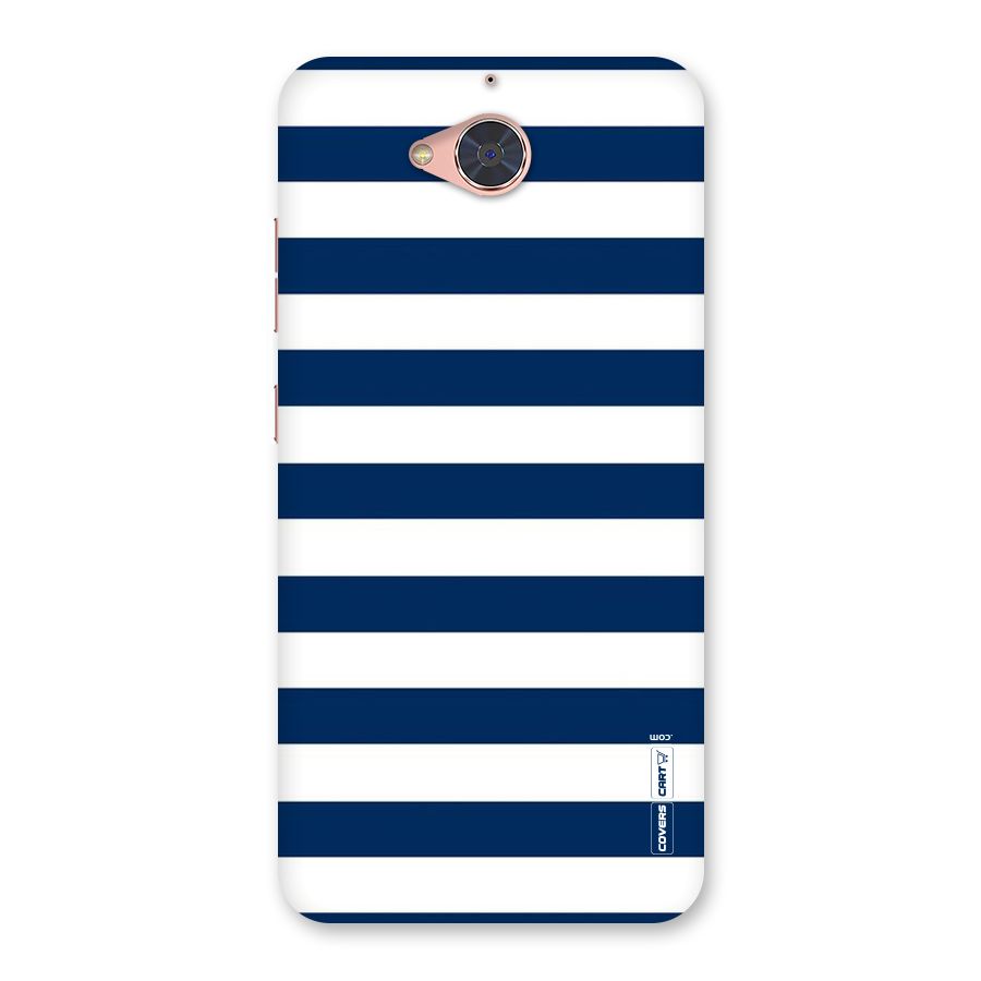 Classic Blue White Stripes Back Case for Gionee S6 Pro