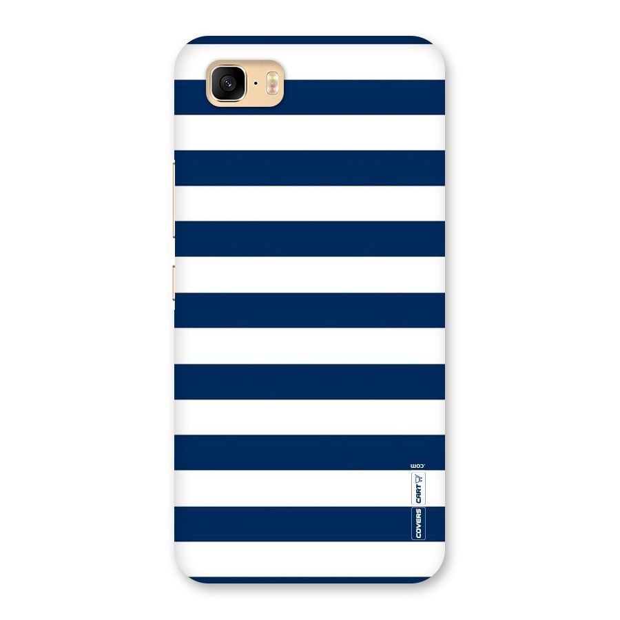 Classic Blue White Stripes Back Case for Zenfone 3s Max