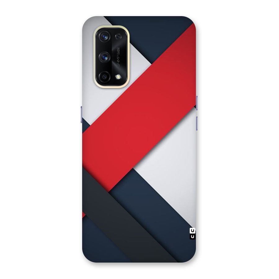 Classic Bold Glass Back Case for Realme X7 Pro