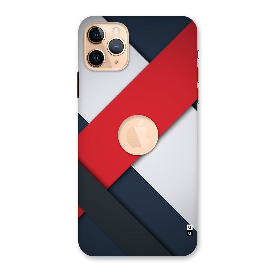 Classic Bold Back Case for iPhone 11 Pro Max Logo Cut