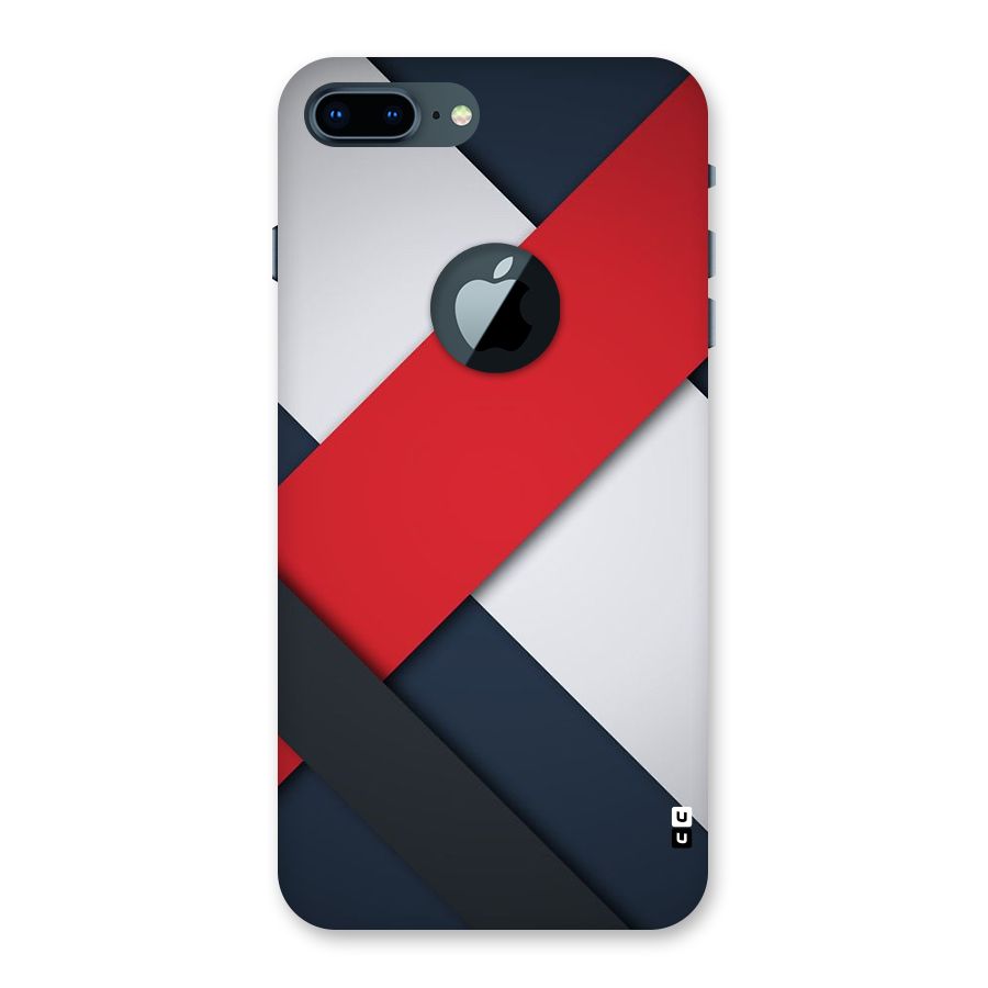 Classic Bold Back Case for iPhone 7 Plus Logo Cut