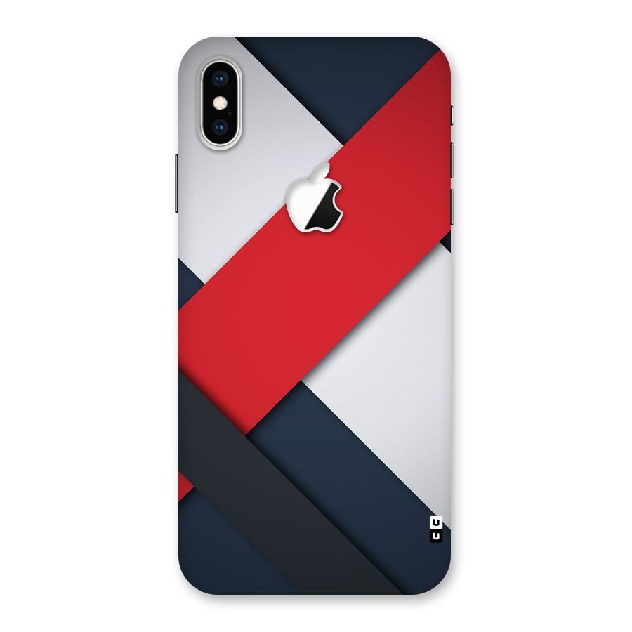 Classic Bold Back Case for iPhone XS Max Apple Cut