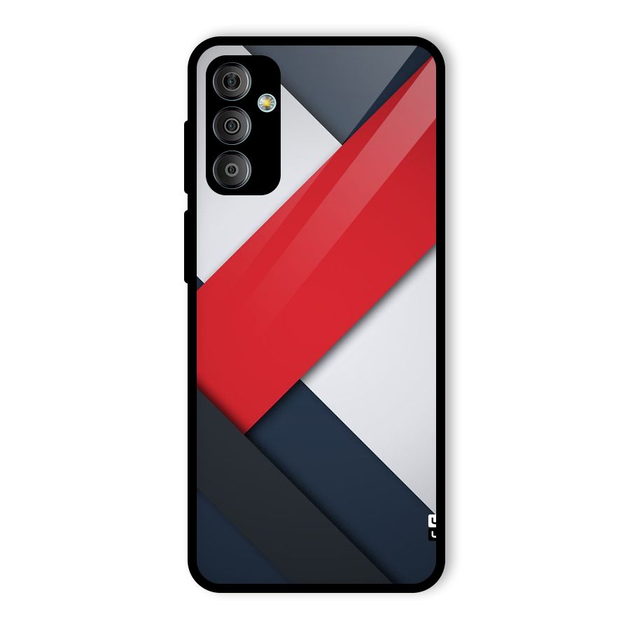 Classic Bold Glass Back Case for Galaxy F23
