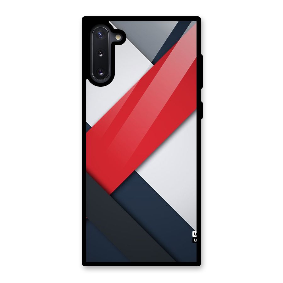 Classic Bold Glass Back Case for Galaxy Note 10