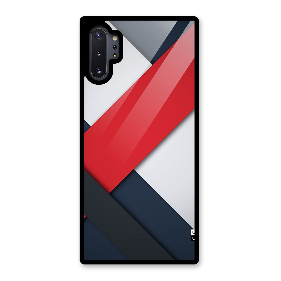 Classic Bold Glass Back Case for Galaxy Note 10 Plus