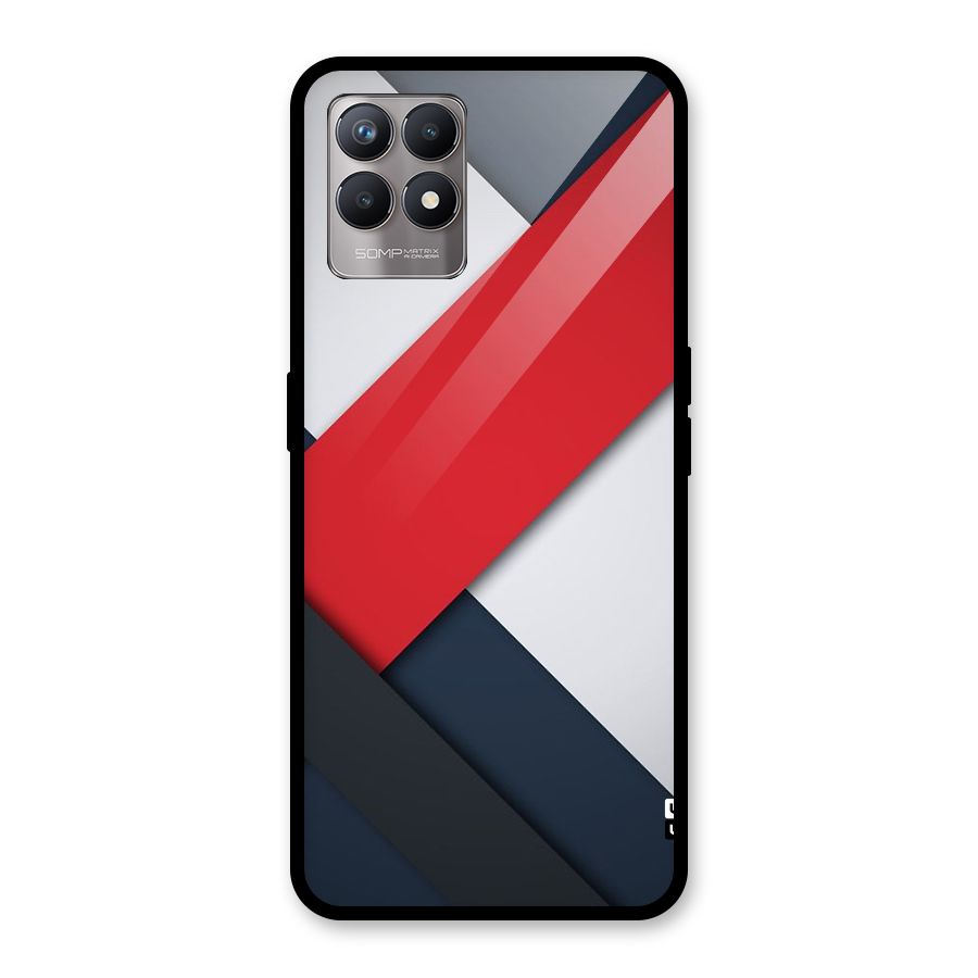 Classic Bold Glass Back Case for Realme Narzo 50