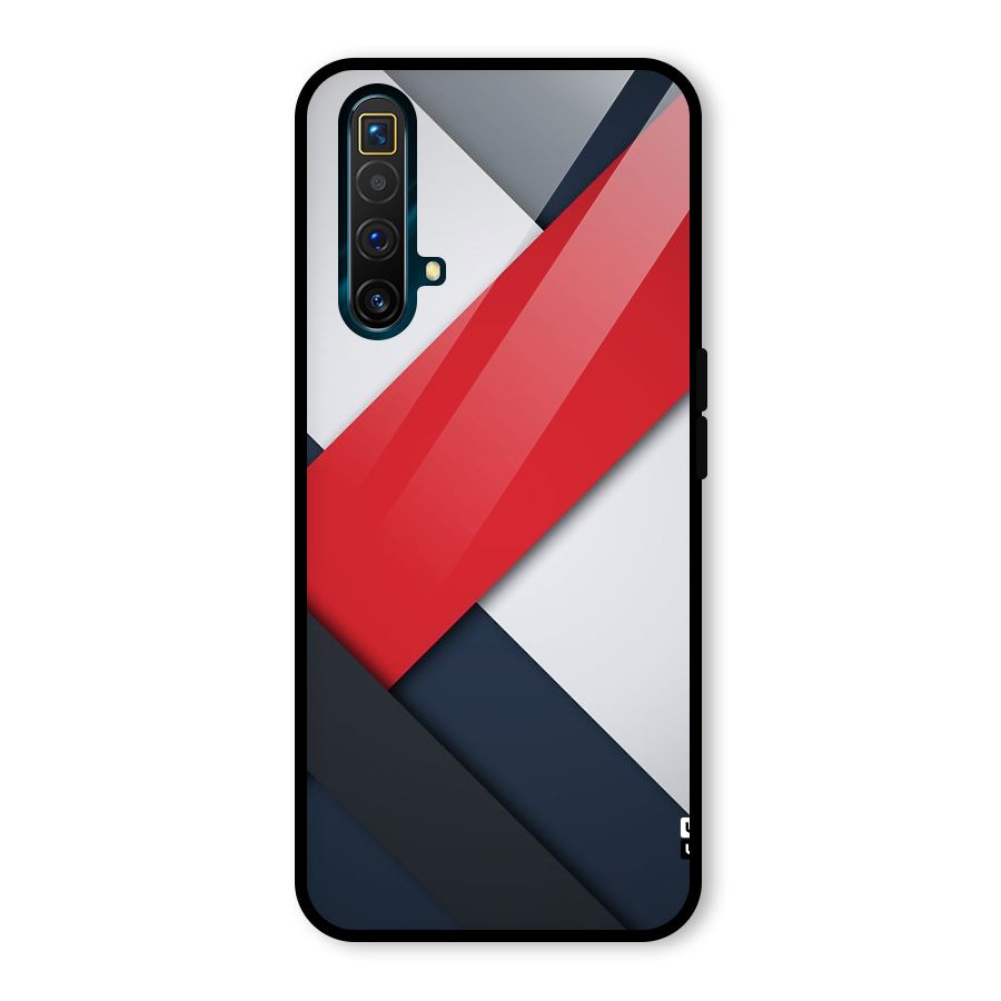 Classic Bold Glass Back Case for Realme X3 SuperZoom