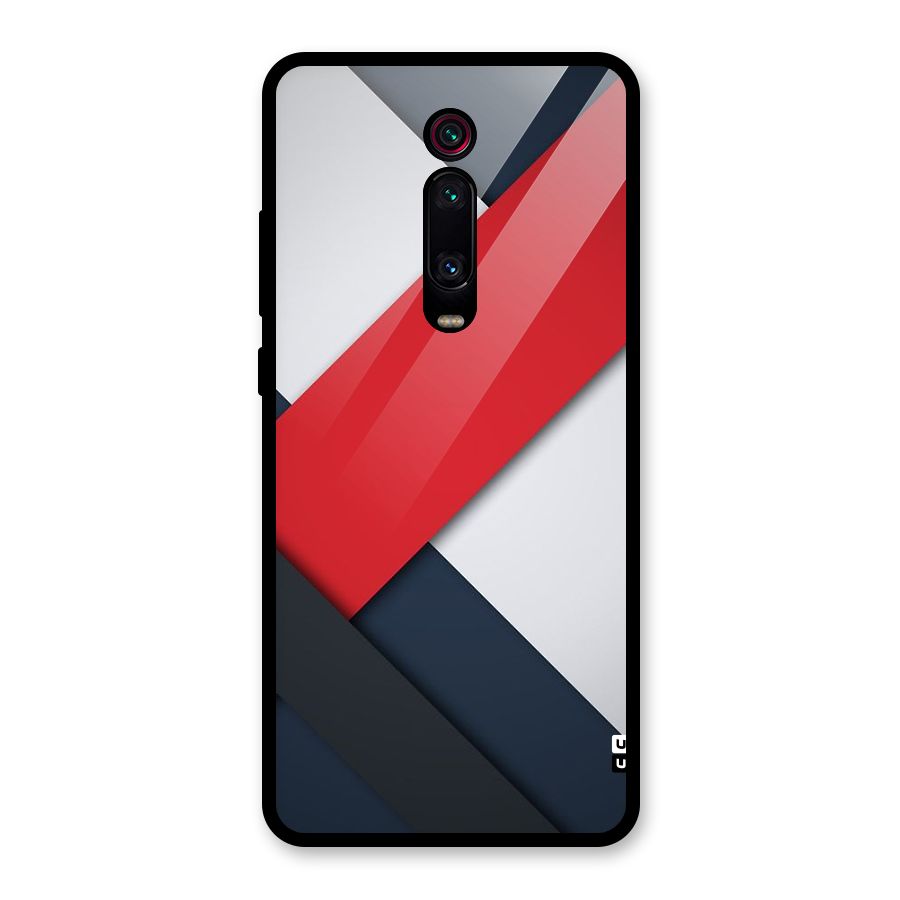 Classic Bold Glass Back Case for Redmi K20