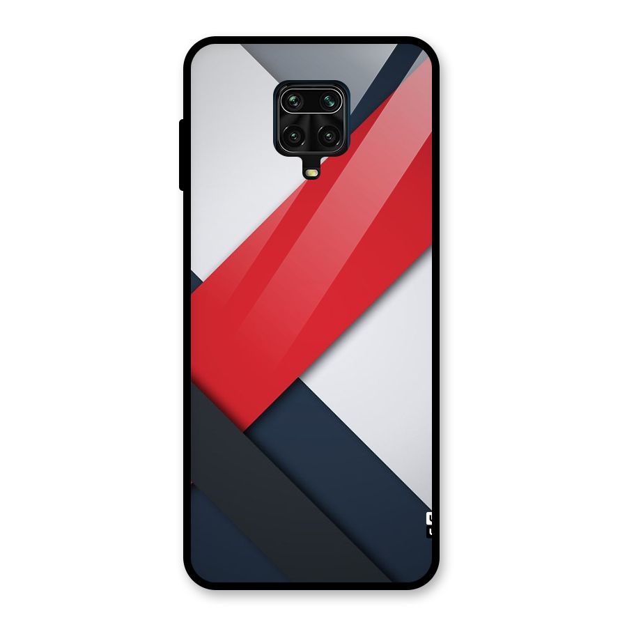 Classic Bold Glass Back Case for Redmi Note 10 Lite