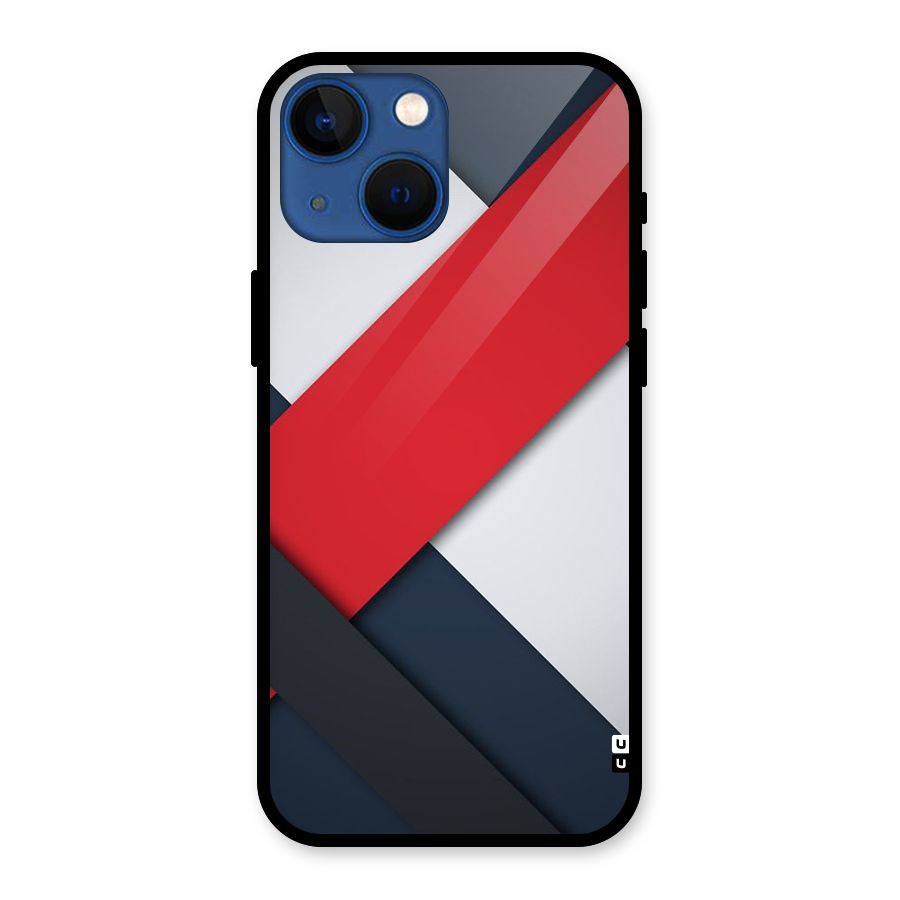 Classic Bold Glass Back Case for iPhone 13 Mini