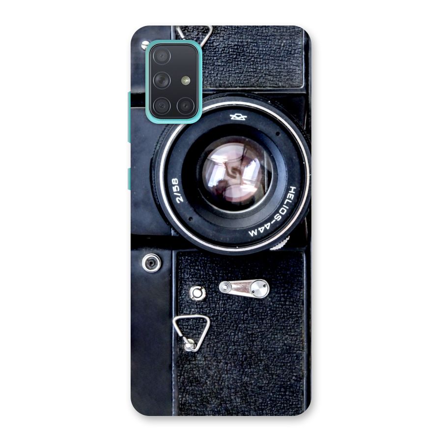 Classic Camera Back Case for Galaxy A71
