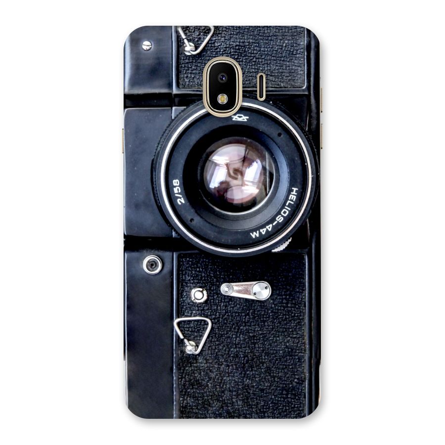 Classic Camera Back Case for Galaxy J4