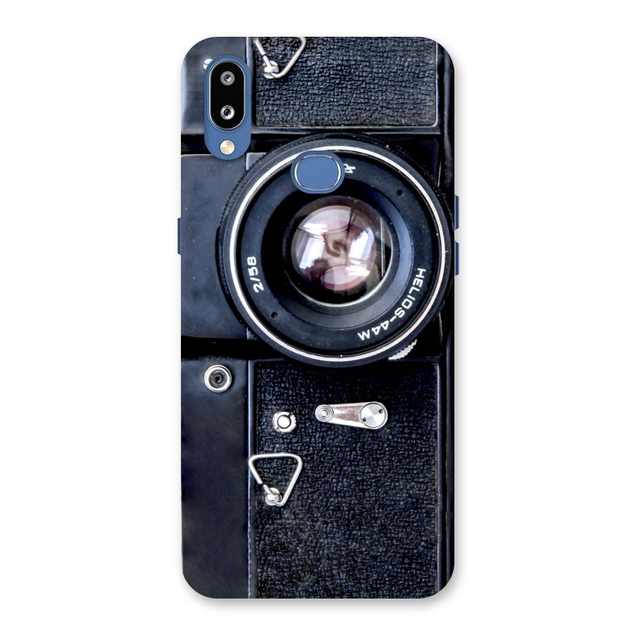 Classic Camera Back Case for Galaxy M01s