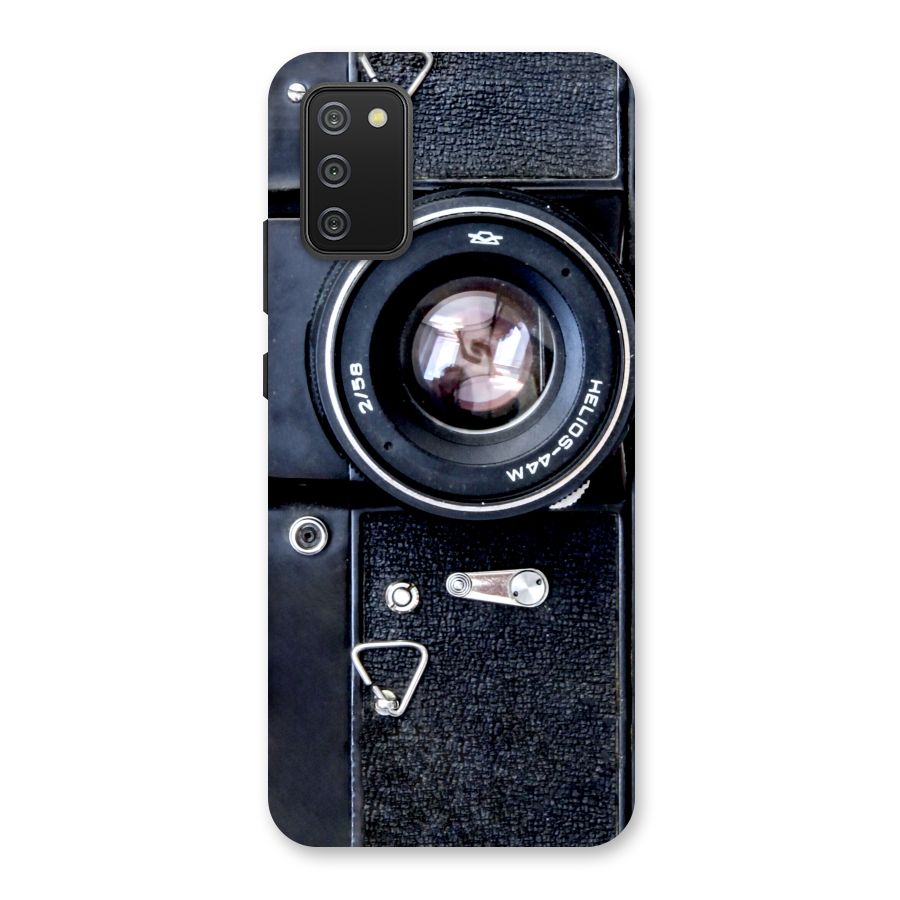 Classic Camera Back Case for Galaxy M02s