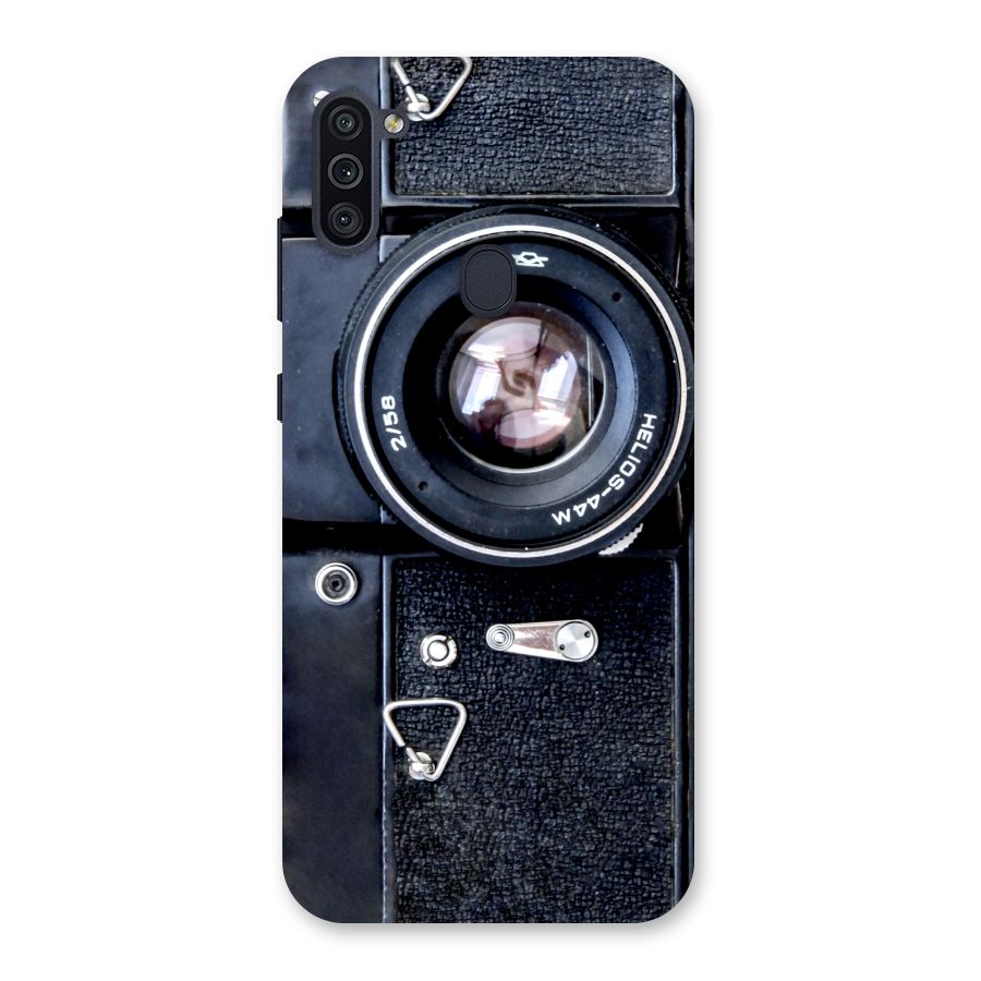Classic Camera Back Case for Galaxy M11