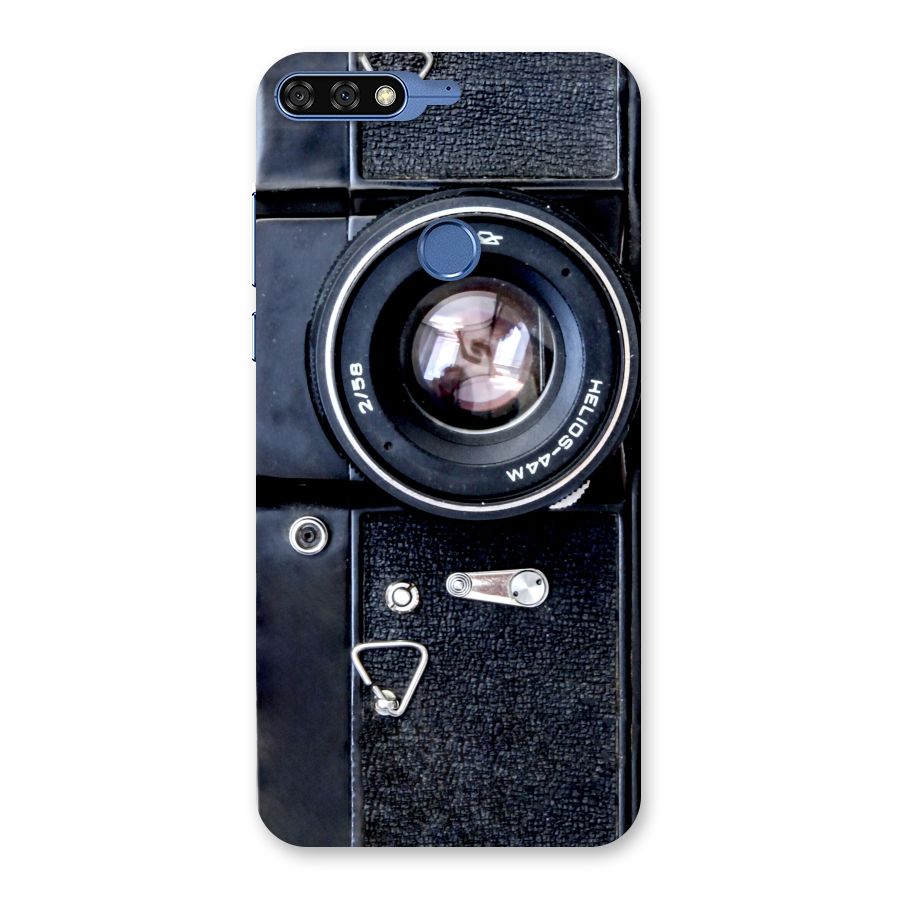 Classic Camera Back Case for Honor 7C