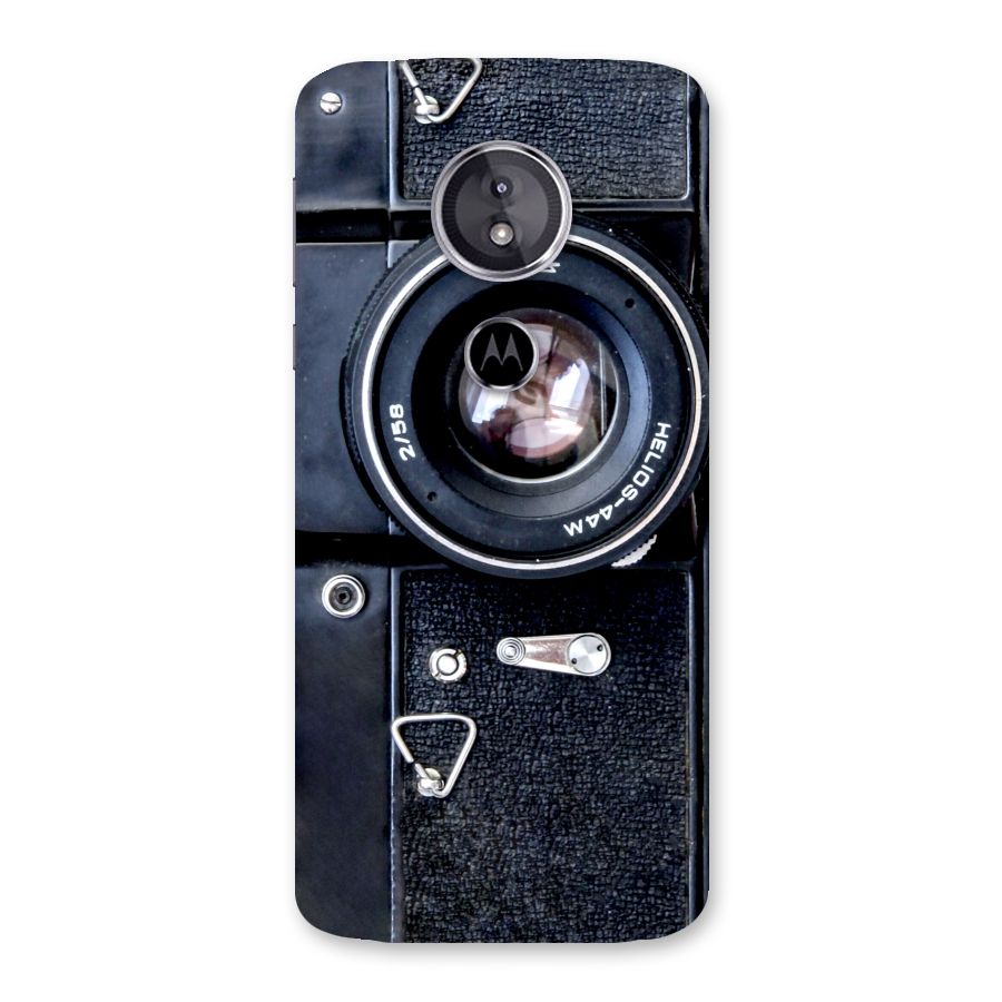 Classic Camera Back Case for Moto E5
