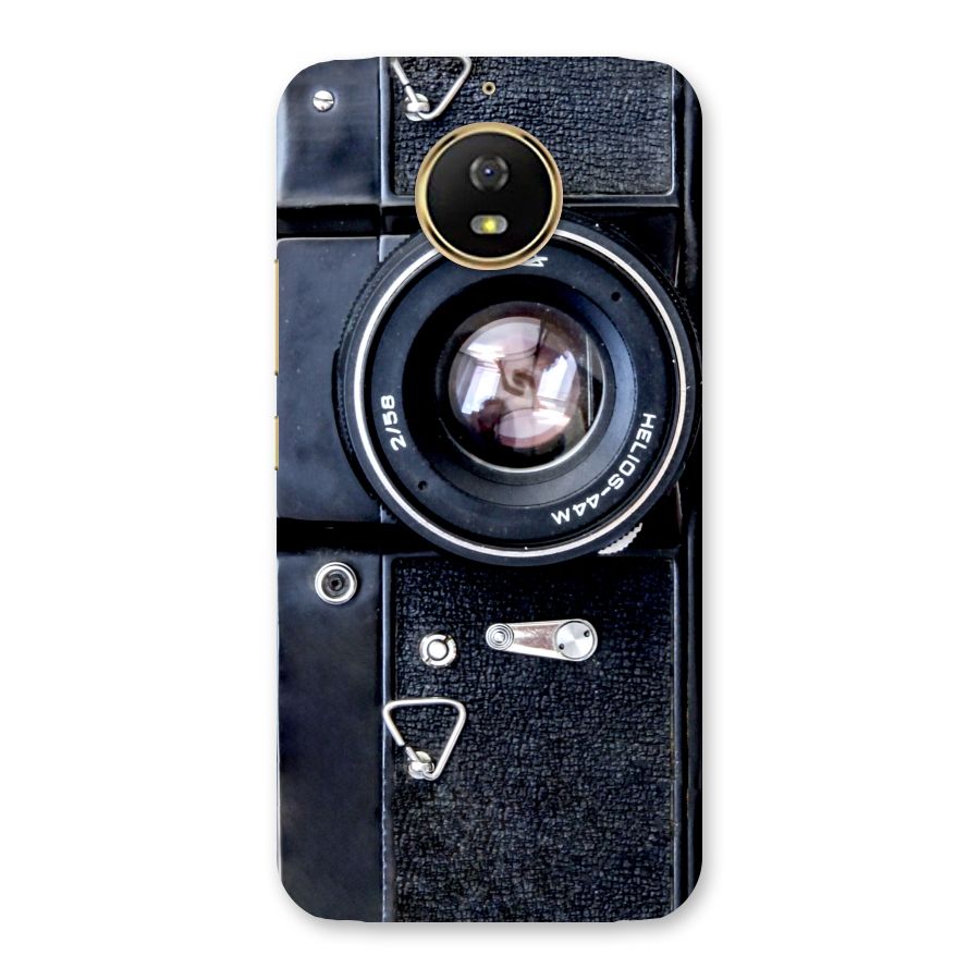 Classic Camera Back Case for Moto G5s
