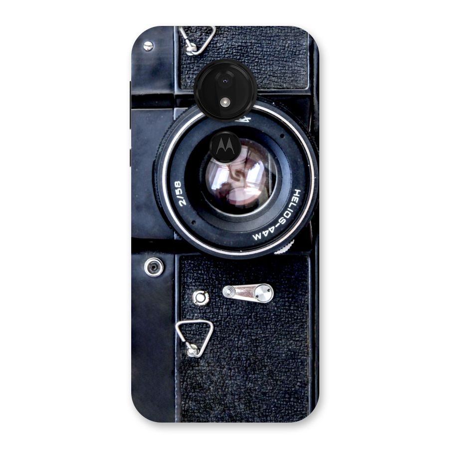 Classic Camera Back Case for Moto G7 Power